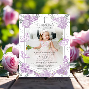 Budget Presentación 3 años Photo Invitation