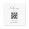 Budget QR Code Minimalist RSVP Wedding Website