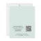 Budget QR Code Mint Wedding Reception Invitation