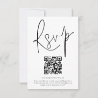 Budget QR Code Script Wedding RSVP