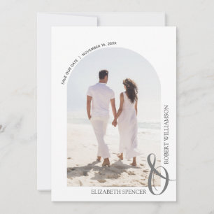 Budget QR Code Wedding Photo Save the Date
