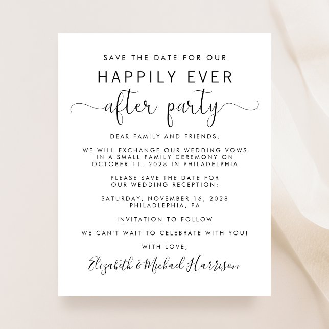Budget QR Code Wedding Reception Save the Date (Creator Uploaded)