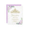 Budget Quinceanera Invitation Spanish Gold Tiara
