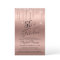 Budget Rose Gold Glitter 50th Birthday Invitation