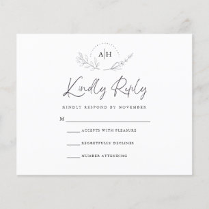Budget RSVP Card