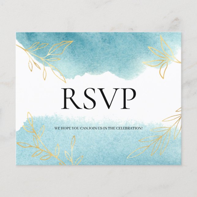 BUDGET/ RSVP Card-Flier. Flyer (Front)