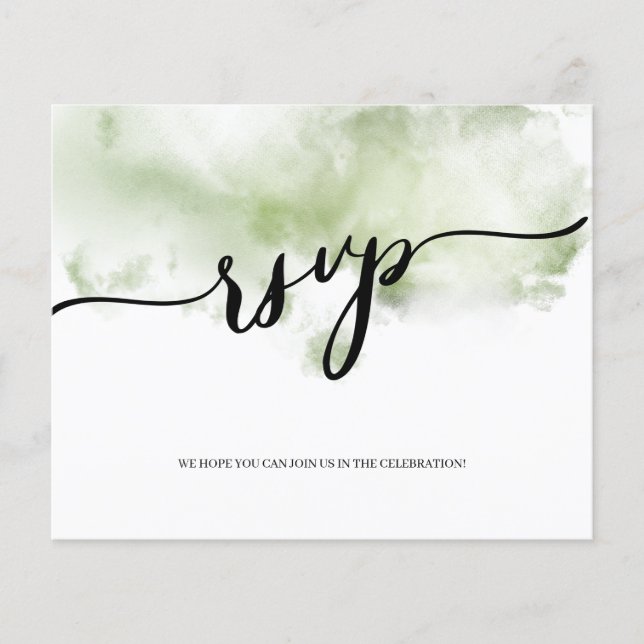 BUDGET/ RSVP Card-Flier. Flyer (Front)