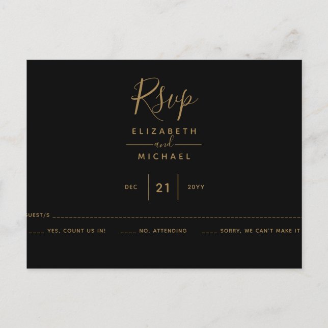 BUDGET RSVP  POSTCARD (Front)