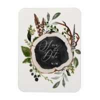 budget rustic farmhouse fall wedding announcement