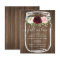 Budget Rustic Mason Jar Bridal Shower Invitation