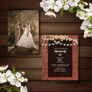 budget rustic string lights elegant weeding