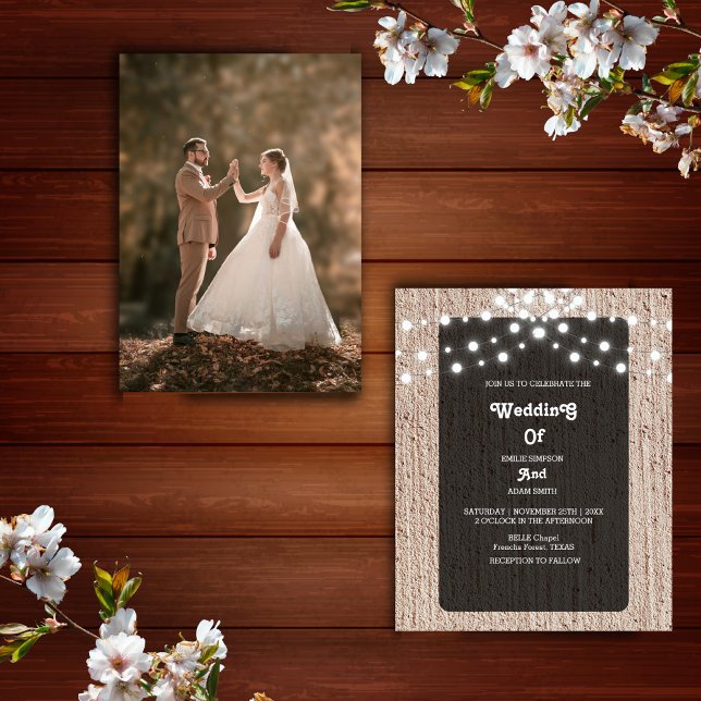 budget rustic string lights elegant weeding  (Creator Uploaded)