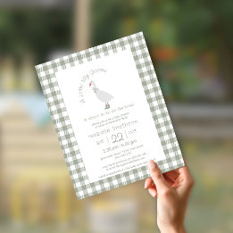 Budget Sage Green  Silly Little Goose Baby Shower 