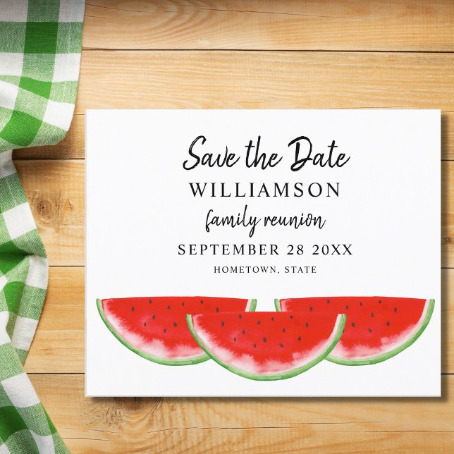 Budget Save The Date Family Reunion Invitation (Creator Uploaded)