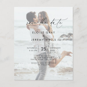 Budget Save the Date Flyer