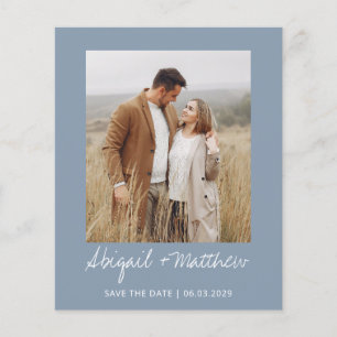 Budget Save The Date Modern Simple Invitation 