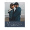 Budget Save the Date Script Dark Blue Photo