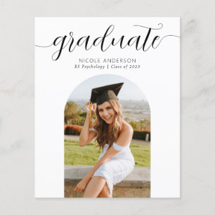 Budget Script Graduate Arch Photo Announcement