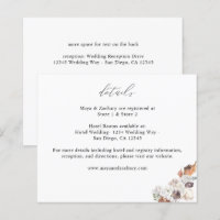 Budget Seashells & White Floral Details