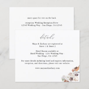 Budget Seashells & White Floral Details