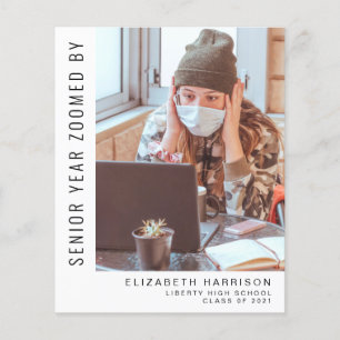 Budget Senior Year Zoomed By Photo Graduation