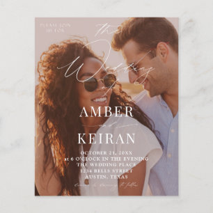 Budget Shades- Sun Kissed Photo Wedding Flyer