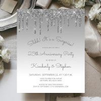 Budget Silver 25th Anniversary Surprise Party