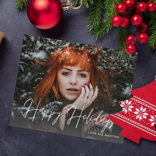 Budget Snowflakes Light & Photo (s) Holiday Flyer (Creator Uploaded)