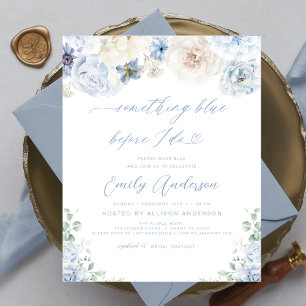 Budget Something Blue Before I Do Bridal Shower