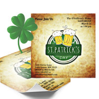 Budget St Patrick's Day Party Irish Brew Vintage