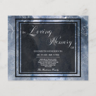 Budget Sympathy In Loving Memory. Flyer