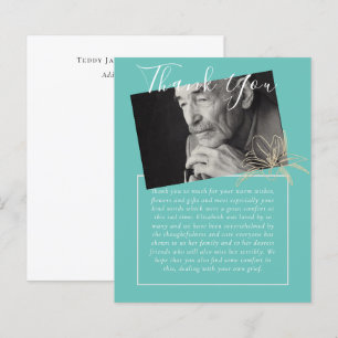 BUDGET Thank You Funeral Memorial Obituary PHOTO