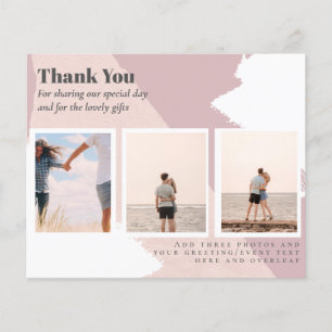 BUDGET THANK YOU Photo Collage Modern Flyer