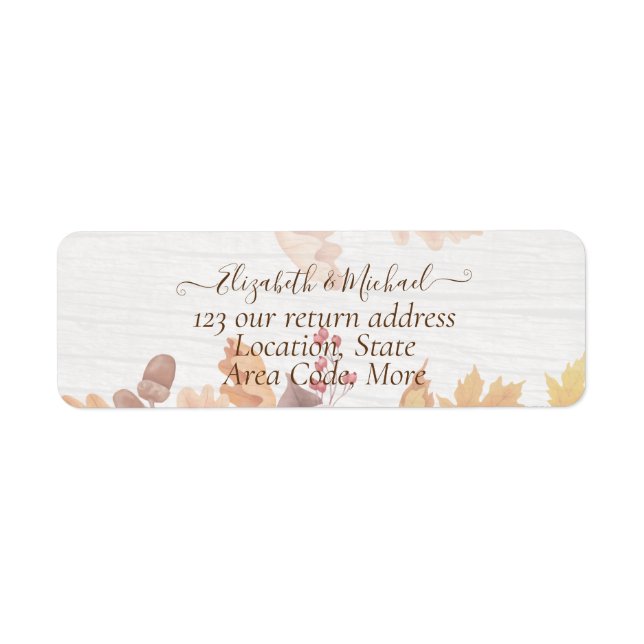 BUDGET Tout en 1 Feuilles automnales Terracotta Ma (Devant)