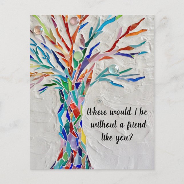 Budget Tree Of Life Friends Card (Front)