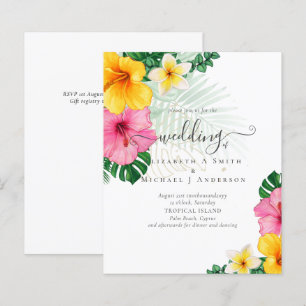 BUDGET Tropical Paradise Beach Wedding Florals