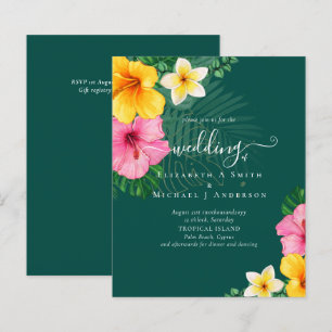 BUDGET Tropical Paradise Beach Wedding Florals