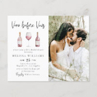 Budget Vino Before Vows Photo Bridal Shower