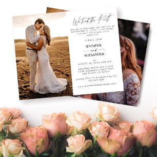 Budget We Tied Knot 2 Photo Post Wedding Reception