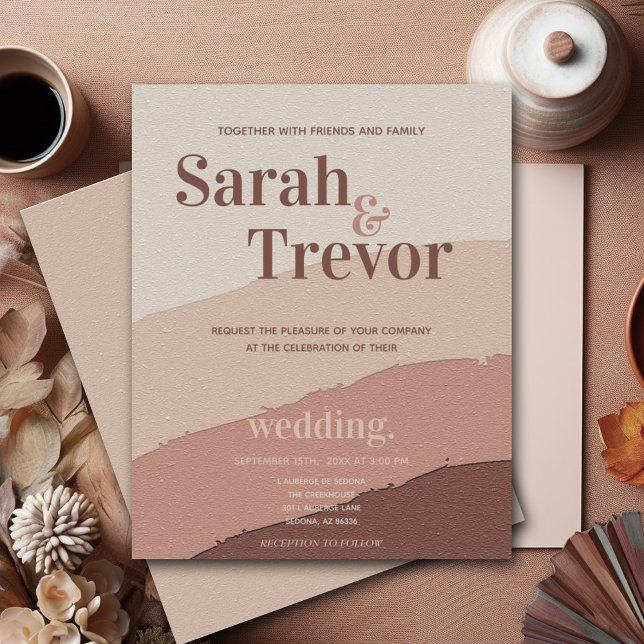 Budget Wedding 70's Inspired Earthy Abstract  (Creator Uploaded)