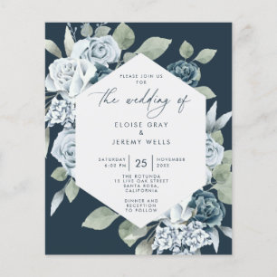 Budget Wedding Invitation    Flyer
