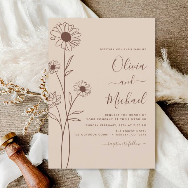 Budget Wedding Minimalist Botanical Floral (Creator Uploaded)