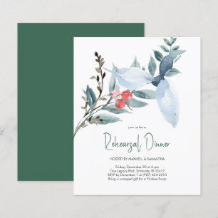 Budget Wedding Watercolor Invitations