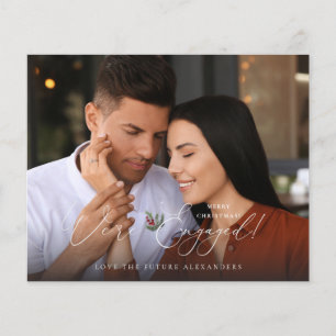 Budget We're Engaged Photo E Holly Berry Holiday C Flyer