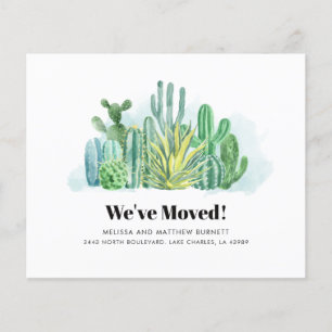Budget We've Moved Change of Address Announcement Flyer