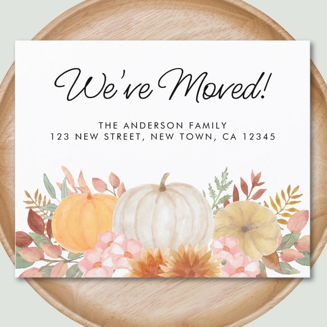 Budget We've Moved Fall Moving Announcement (Creator Uploaded)