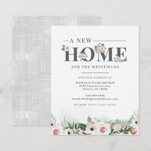 Budget Weve Moved Floral Moving Announcement