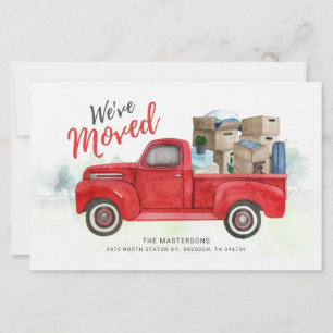 Budget We've Moved New Address Moving Announcement