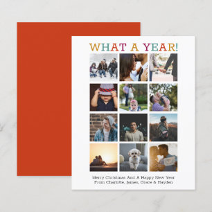 BUDGET What A Year Photo Christmas Year In Review