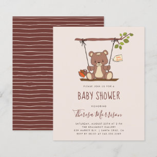 Budget Whimsical Teddy Bear Baby Shower